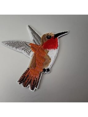 Hummingbird  Iron on Patch #2